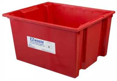 EZwaste(R) Secondary Container Spill Basin, Safety Tray for 20 L-60 L (5 to 15 Gallon) Carboys, 1/EA