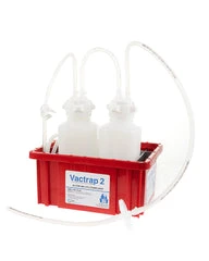 Vactrap 1+1L Vacuum Trap System, HDPE, w/ Secondary Container, w/ Vent Filter, 1/EA