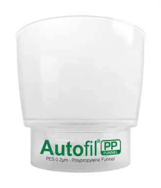 Autofil PP - Disposable Vacuum Bottle Top Filters for Solvent Filtration, 12/CS