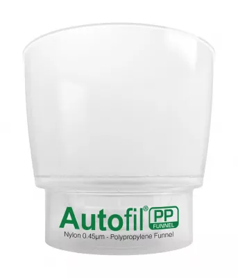 Autofil PP Bottle Top Vacuum Filter, 0.45um Nylon, 500 mL, Nonsterile, GL45, 12/CS
