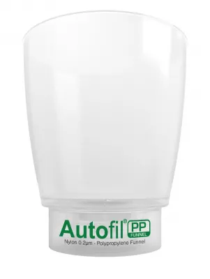Autofil PP Bottle Top Vacuum Filter, 0.2um Nylon, 1 L, Nonsterile, GL45, 12/CS