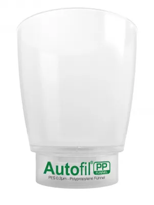 Autofil PP Bottle Top Vacuum Filter, 0.2um PES, 1 L, Nonsterile, GL45, 12/CS