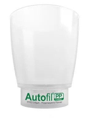 Autofil PP - Disposable Vacuum Bottle Top Filters for Solvent Filtration, 12/CS