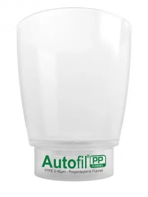 Autofil PP Bottle Top Vacuum Filter, 0.45um PTFE, 1 L, Nonsterile, GL45, 12/CS