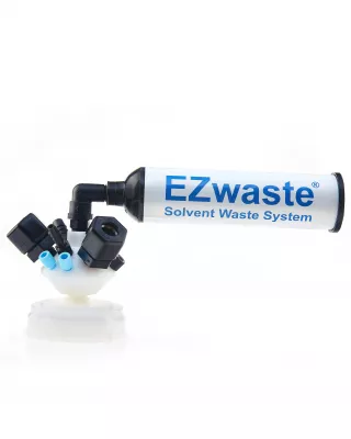 EZwaste HPLC Waste Cap, 70 mm (S70), w/ Filter, 1/EA