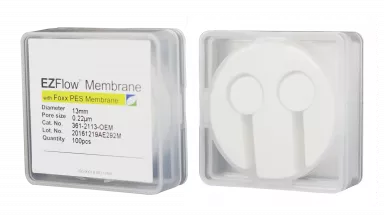 EZFlow(R) PES Membrane Filters, 0.22 um, 13 mm Diameter Filter Discs, Non-Sterile 100/PK