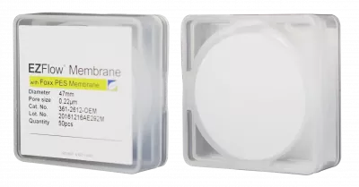 EZFlow PES Membrane Disc Filter, 0.22um, 47mm, Nonsterile, 50/PK