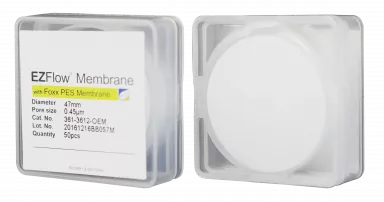 EZFlow(R) PES Membrane Filters, 0.45 um, 47 mm Diameter Filter Discs, non-Sterile, 50/PK