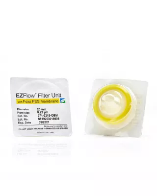EZFlow PES Syringe Filter, 0.22um, 25mm, Sterile, 100/PK