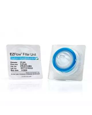 EZFlow Hydrophilic PVDF Syringe Filter, 0.22um, 33mm, Sterile, 100/PK