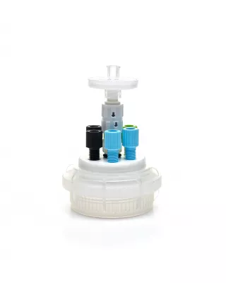 ChromCap 300 HPLC Reservoir Cap, GL45,  Ports