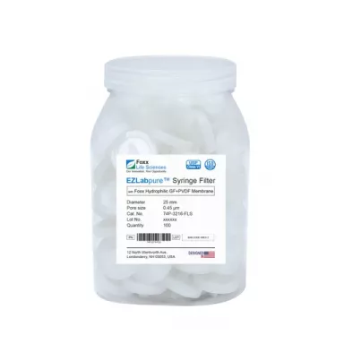 EZlabpure(TM) High Particulate Syringe Filter,100/PK