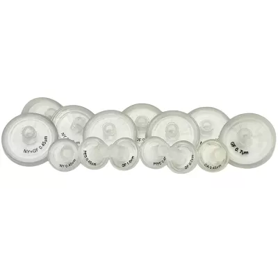 PES Syringe Filter 0.22&micro;m, 13mm, Nonsterile, Luer-Lok, Hydrophilic Polyethersulfone, 100/pk