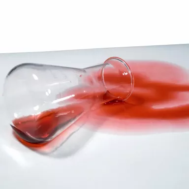 Absorbent Bench Protector Paper, Cellulose/PE Backing, 460x570mm, Spill Containment, 50/Pk