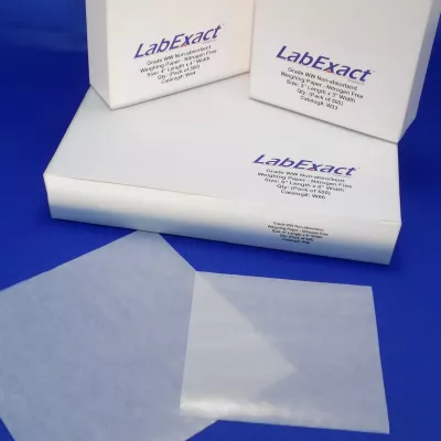 Nitrogen-Free Weighing Paper, 6x6 inch, Analytical Purity Grade Cellulose, 500/Pack